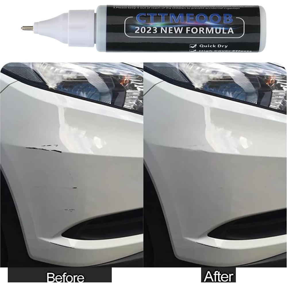 Pintura de Retoque Plateada CTTMEOOB 12 ml para Coches