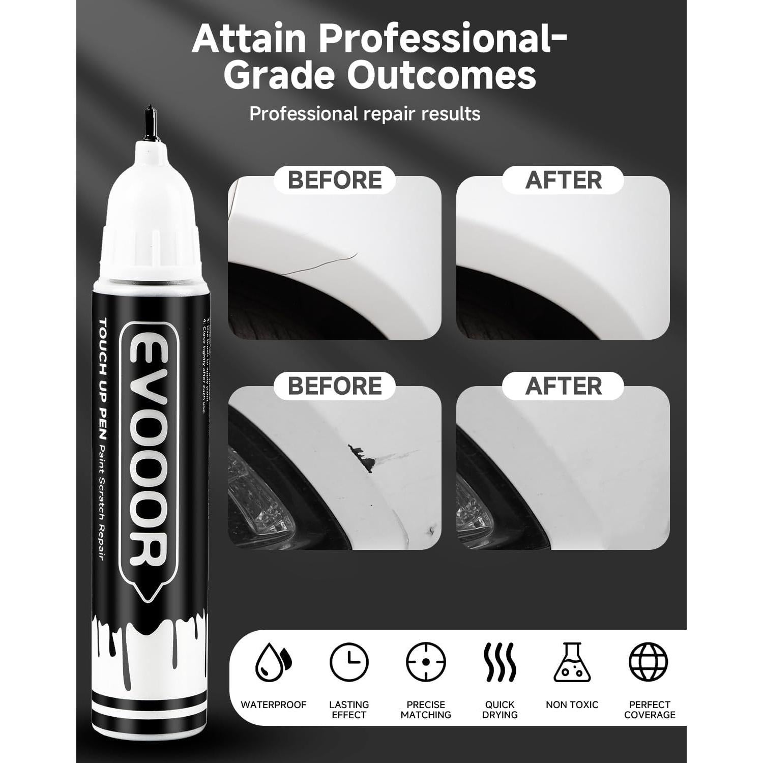 Pintura de Retoque EVOOOR Sting Gray 11.8 ml para Jeep