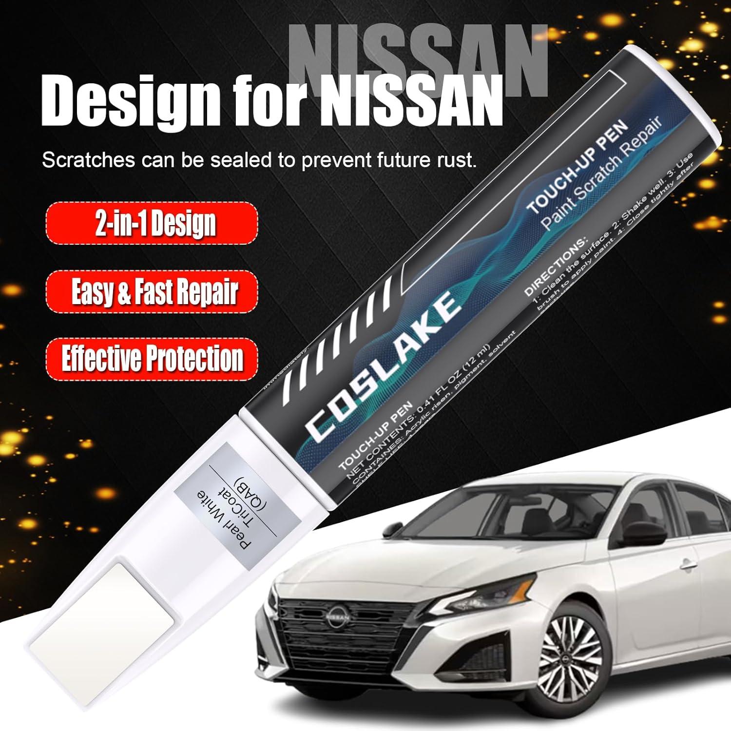 Pintura de Retoque COSLAKE Blanco Aspen TriCoat 12ml Nissan