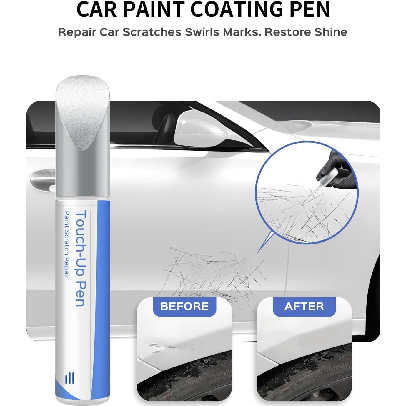 Pintura de Retoque PARTS4EV 12.1ml Blanco Polar para Mercedes-Benz