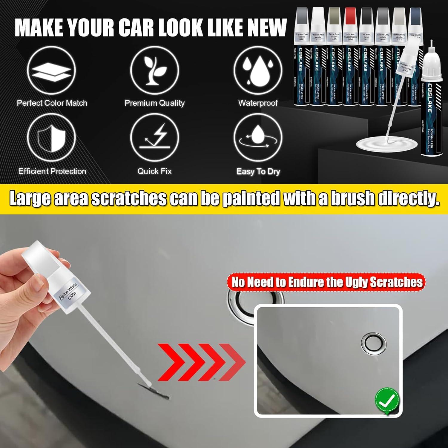 Pintura de Retoque COSLAKE 12ml Azul Cristal Profundo Mica