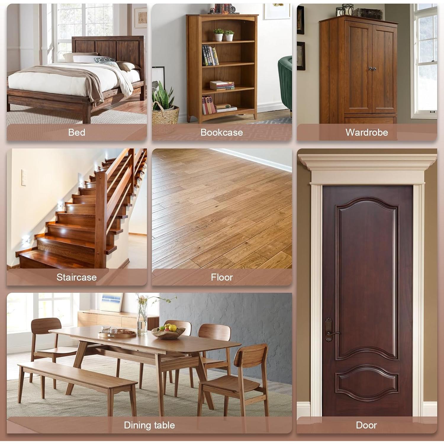 20 Palos de Cera para Reparación de Madera Xmnamc - 10 Colores