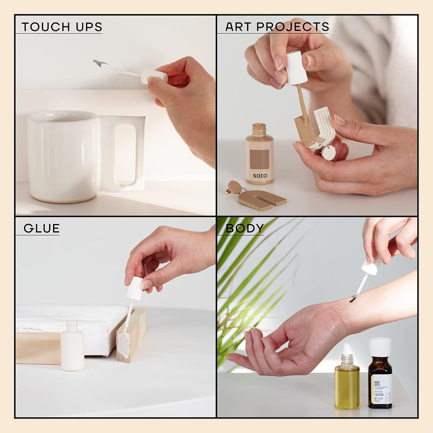 Kit de Reparación de Pintura Recargable Soto - 9 Piezas