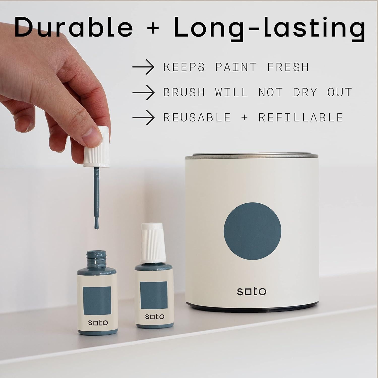 Kit de Reparación de Pintura Recargable Soto - 9 Piezas