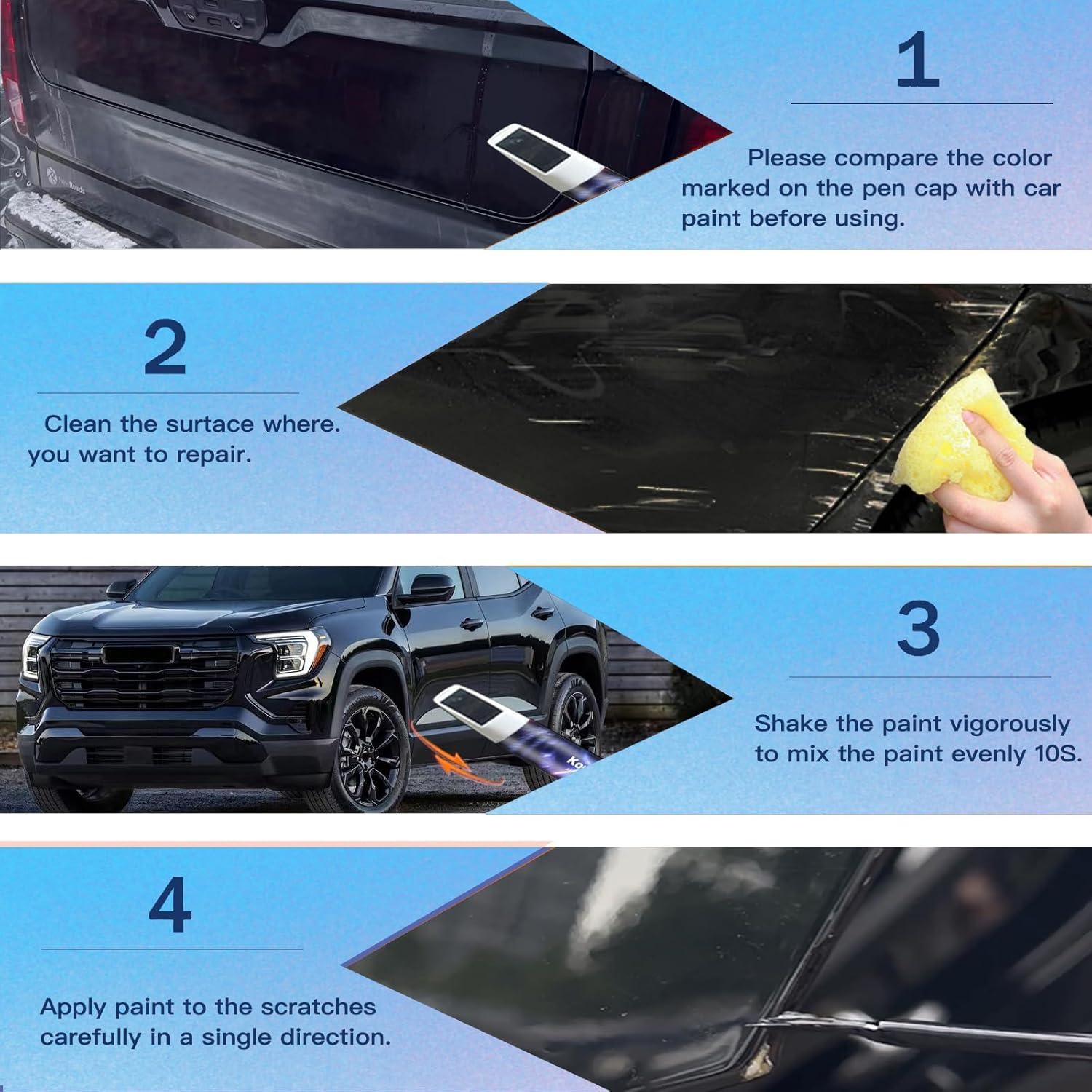 Pintura de Retoque Konexial 11.83 ml Negro Ónix para GMC