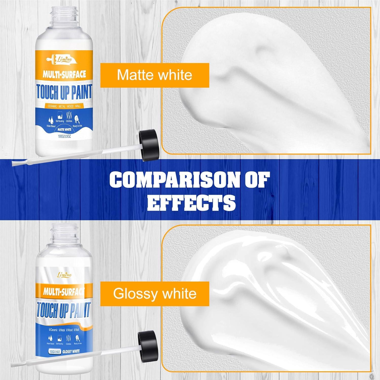 Pintura de Retoque Limino 2x3.5oz Mate y Brillante Multi Superficie