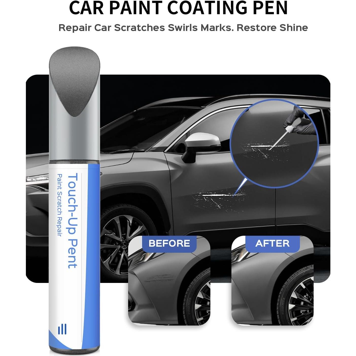 Pintura de Retocar PARTS4EV 1G3 Gris Magnético Metálico 11.8ml