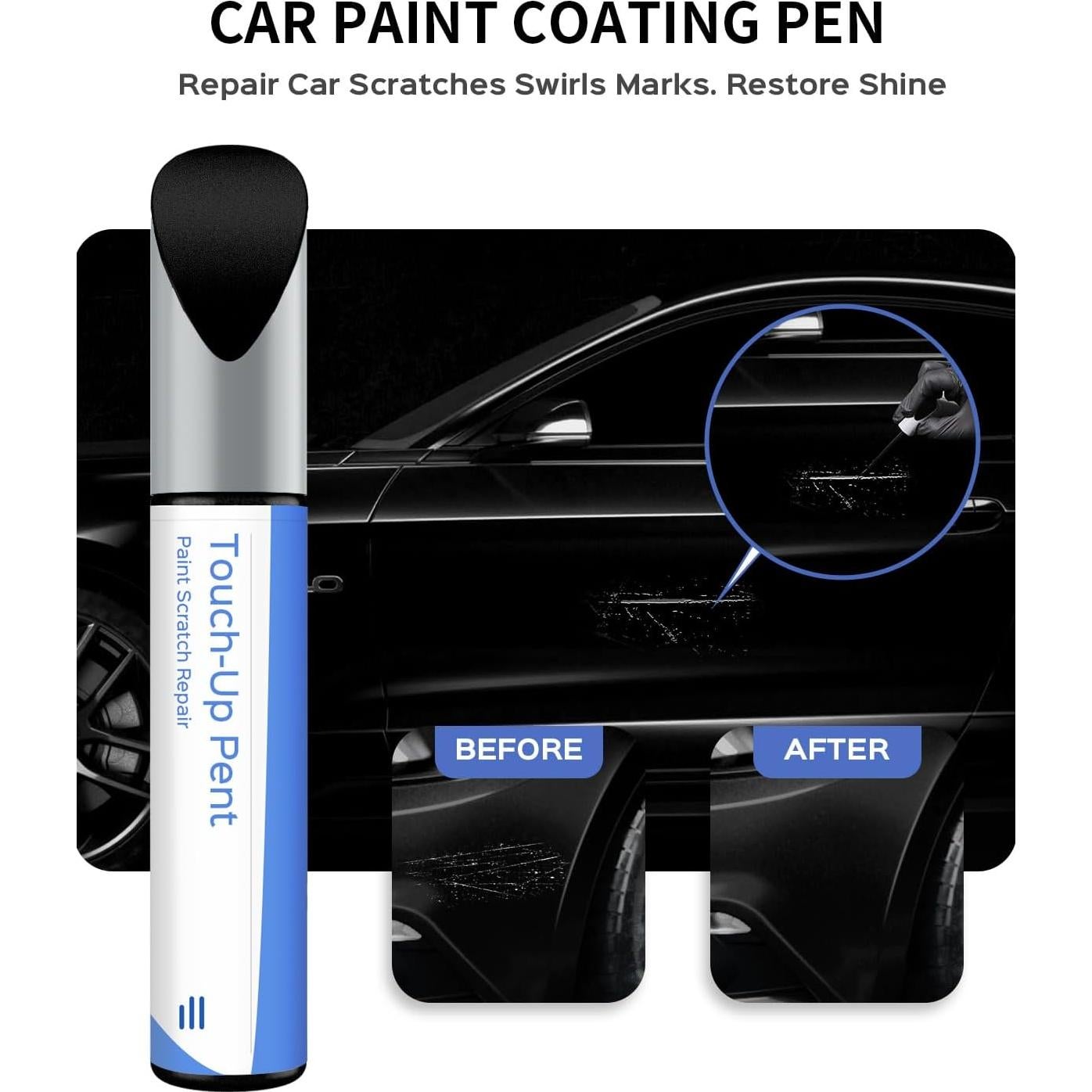 Pintura de Retoque Metálica Negra Ágata UM PARTS4EV 12.1 ml