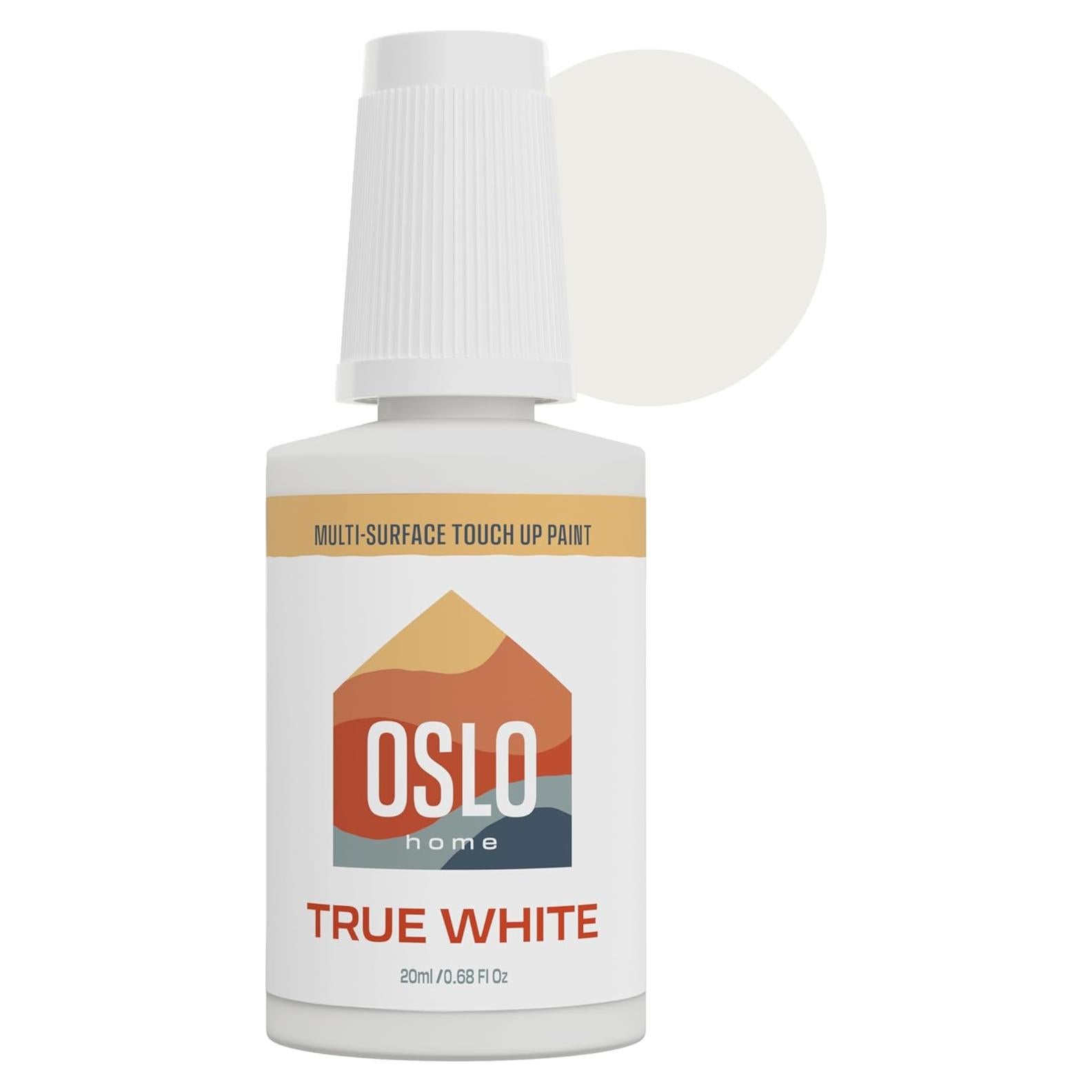 Pintura de Retoque Oslo Home 20ml Blanco Puro Mate con Brocha