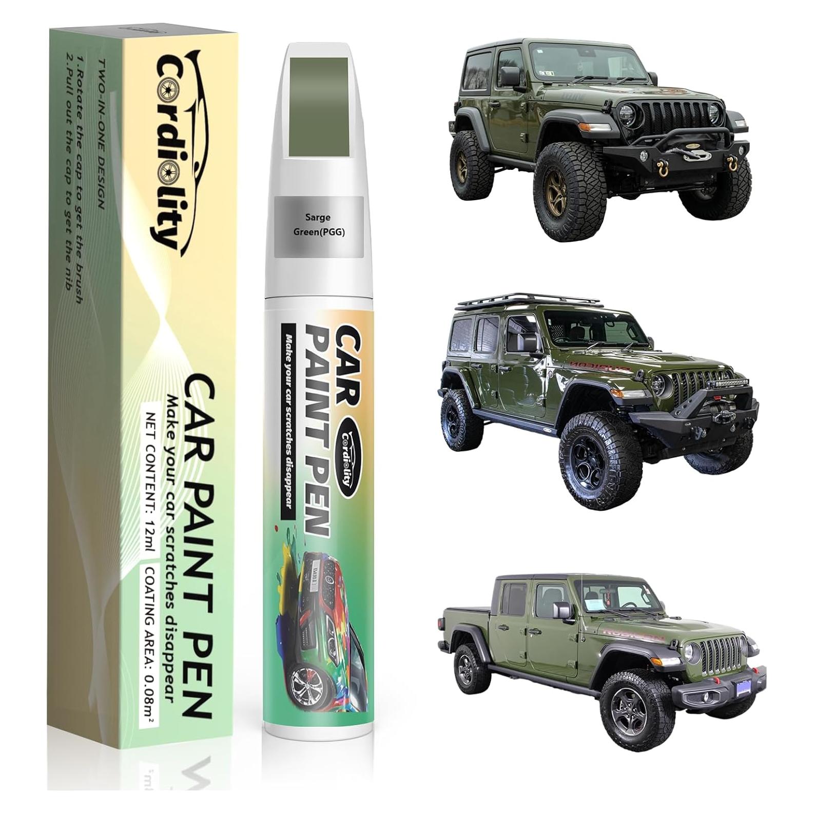 Bolígrafo de Retoque Cardiality Verde Sarge PGG para Jeep