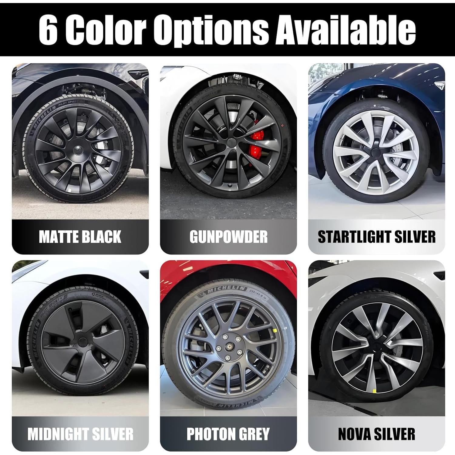 Pintura de Retoque COSLAKE Plata Estelar para Llantas Tesla