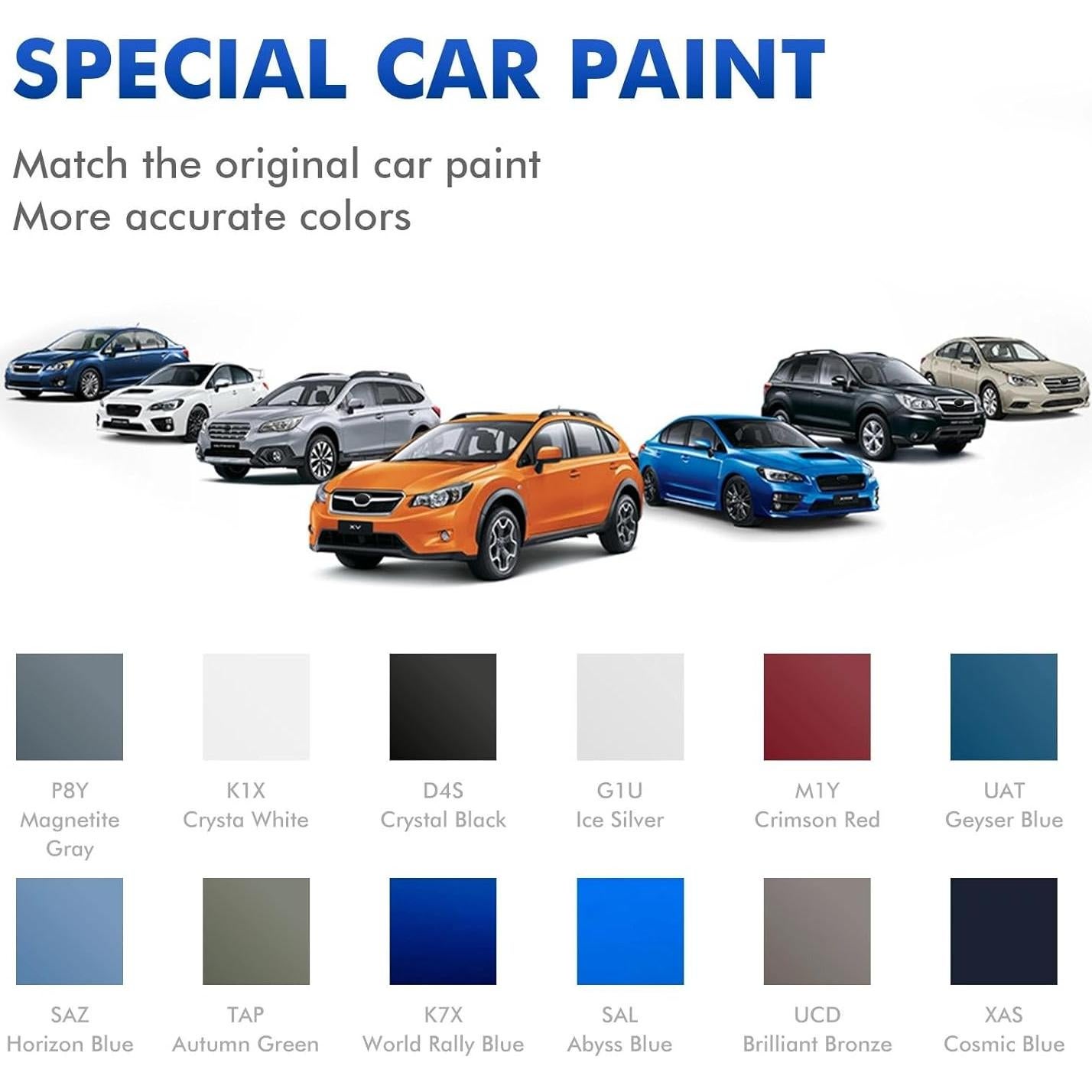 Pintura de Retoque XTryfun SAL Abyss Blue para Subaru 12ml