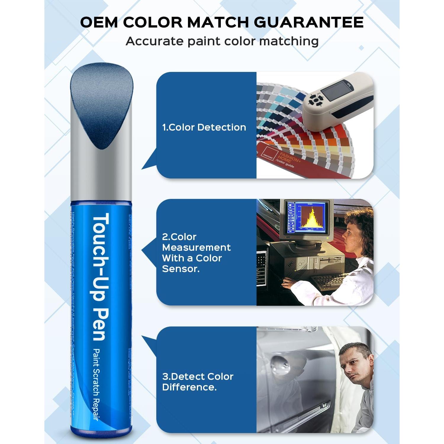 Kit de Pintura de Retoque RSACET 12.1ml Azul Oscuro 8S6 Toyota