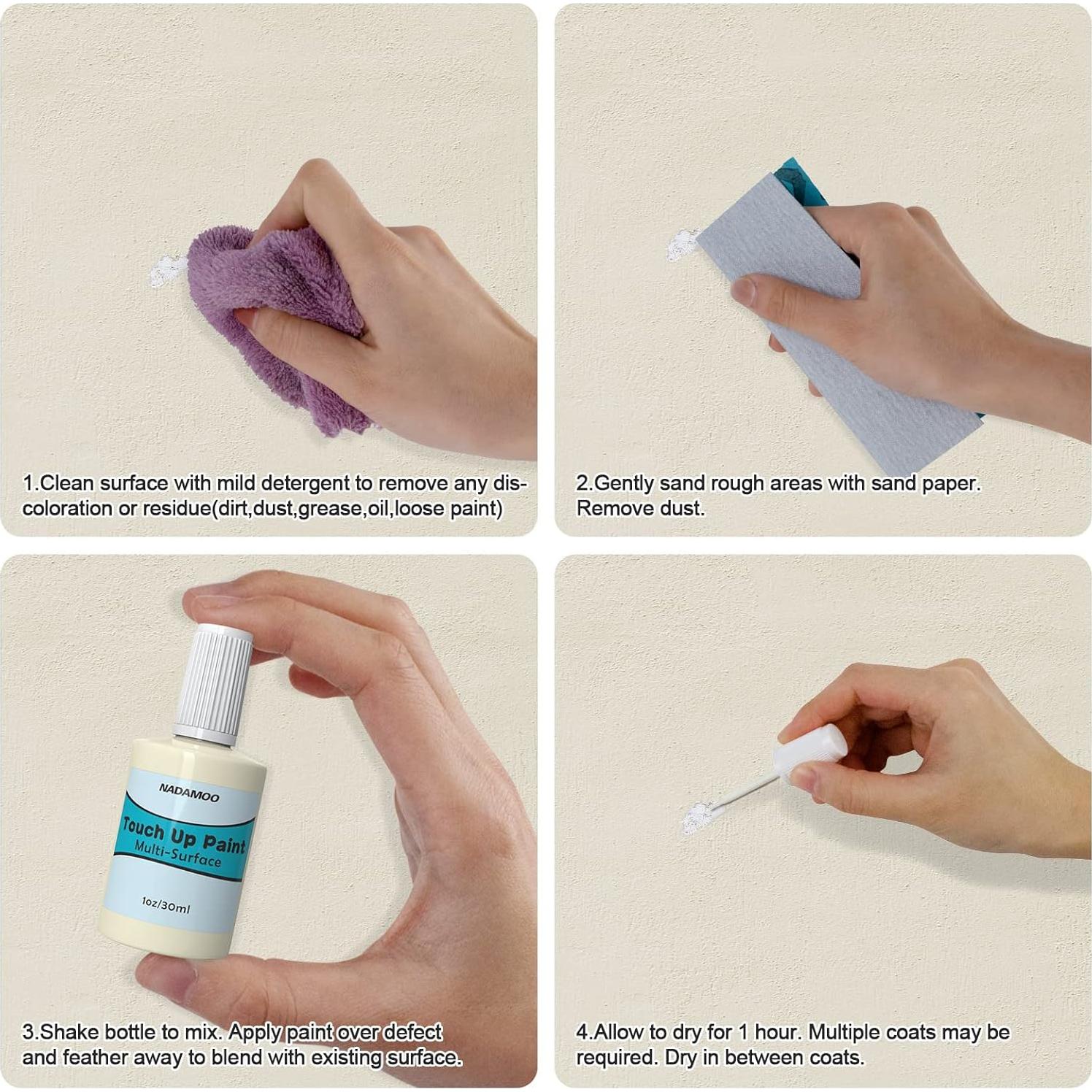 Pintura Beige Multi Superficie NADAMOO 30ml Semi-Brillante