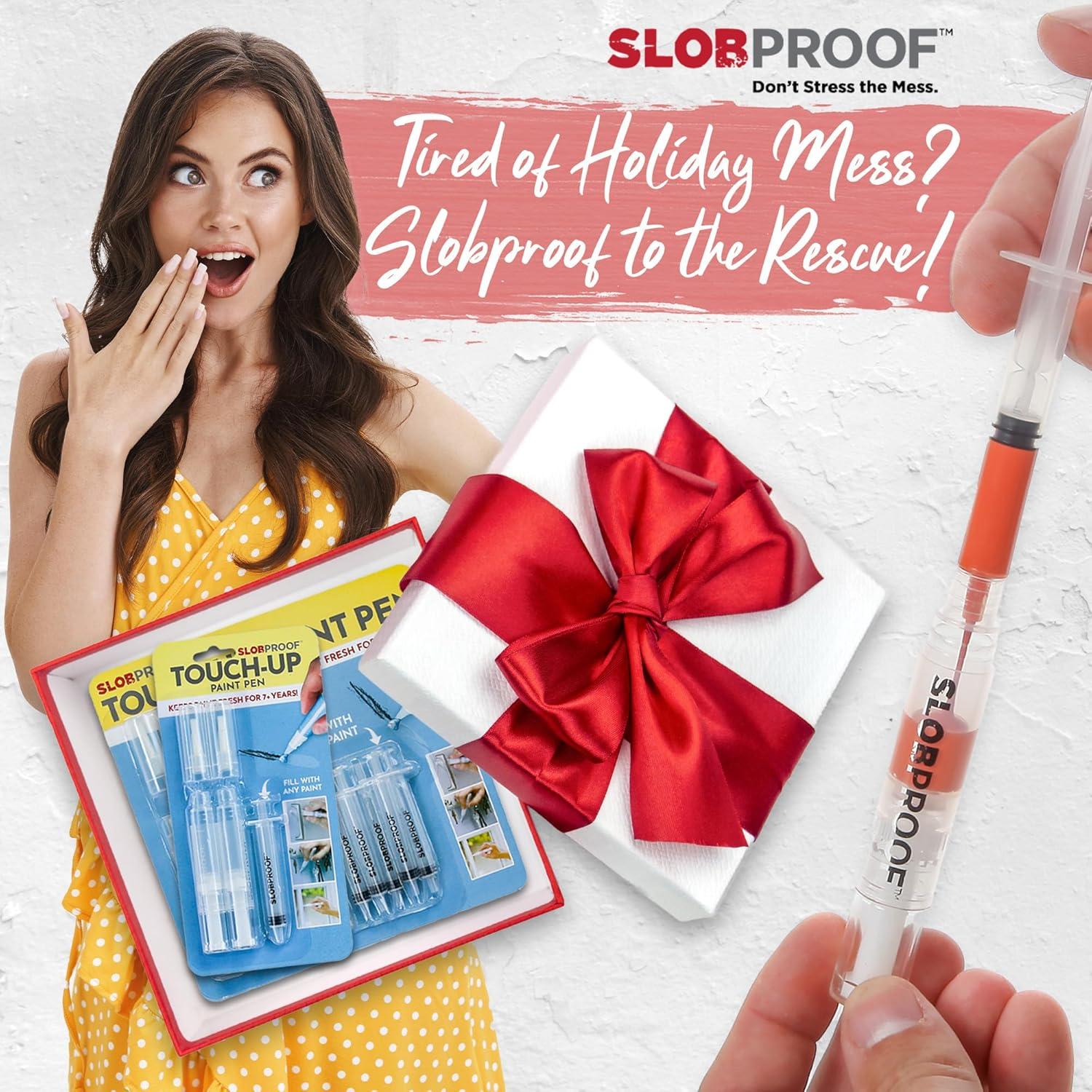 Bolígrafo de Pintura Recargable Slobproof - Kit 5 en 1 para Retoques