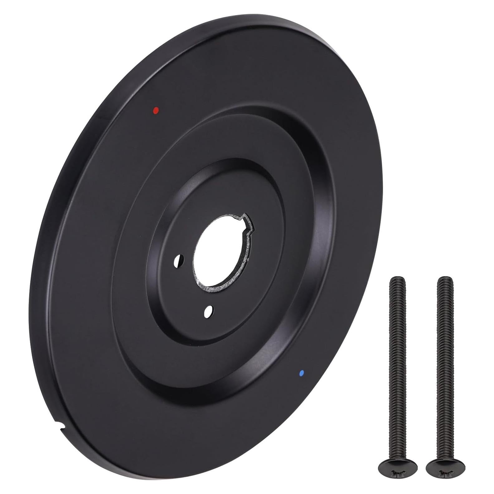 Reemplazo Escudo Moen 16090 Chateau Ducha Baño Negro Mate