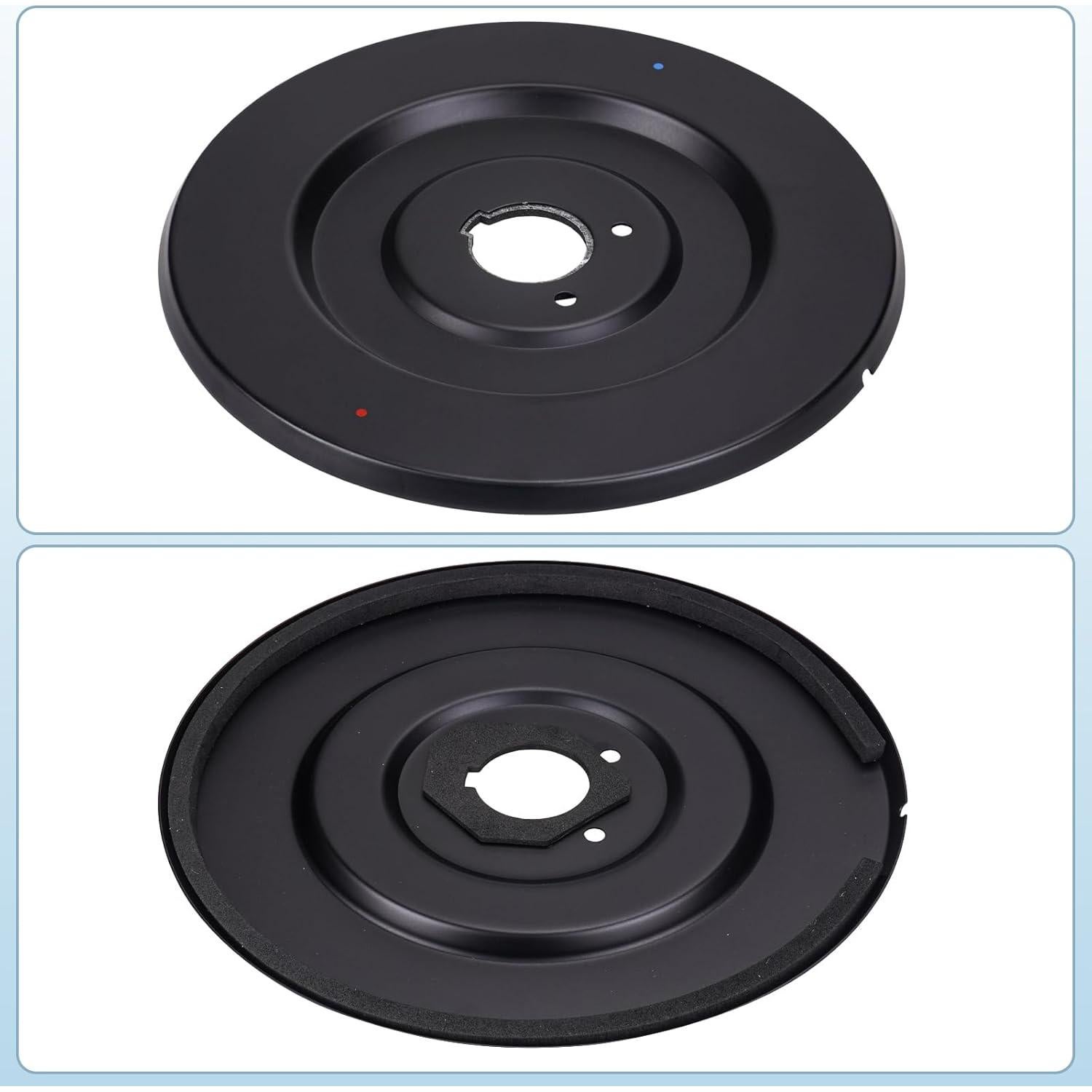 Reemplazo Escudo Moen 16090 Chateau Ducha Baño Negro Mate