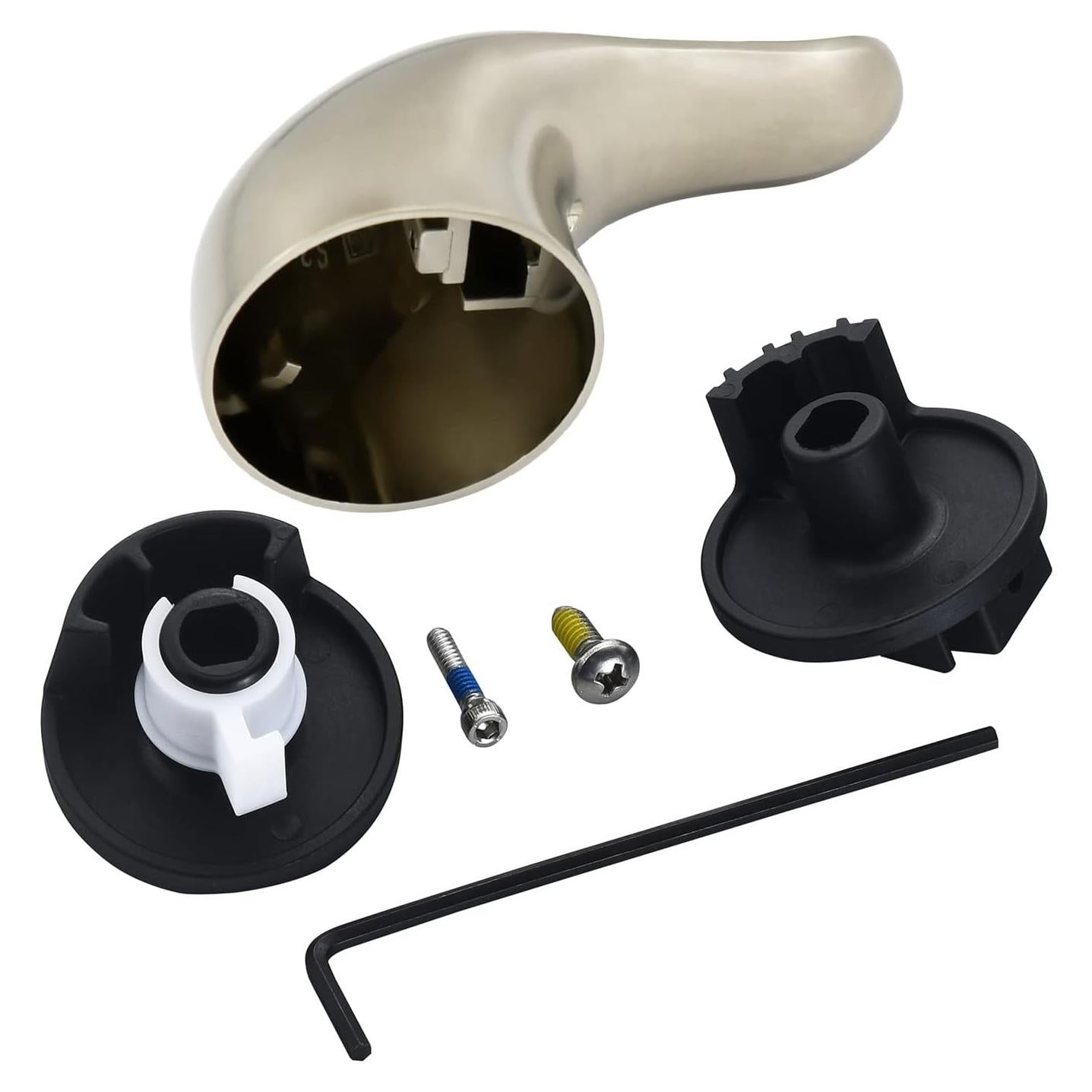 Mango de Ducha Tearel 100657 Níquel Cepillado, Fácil Instalación