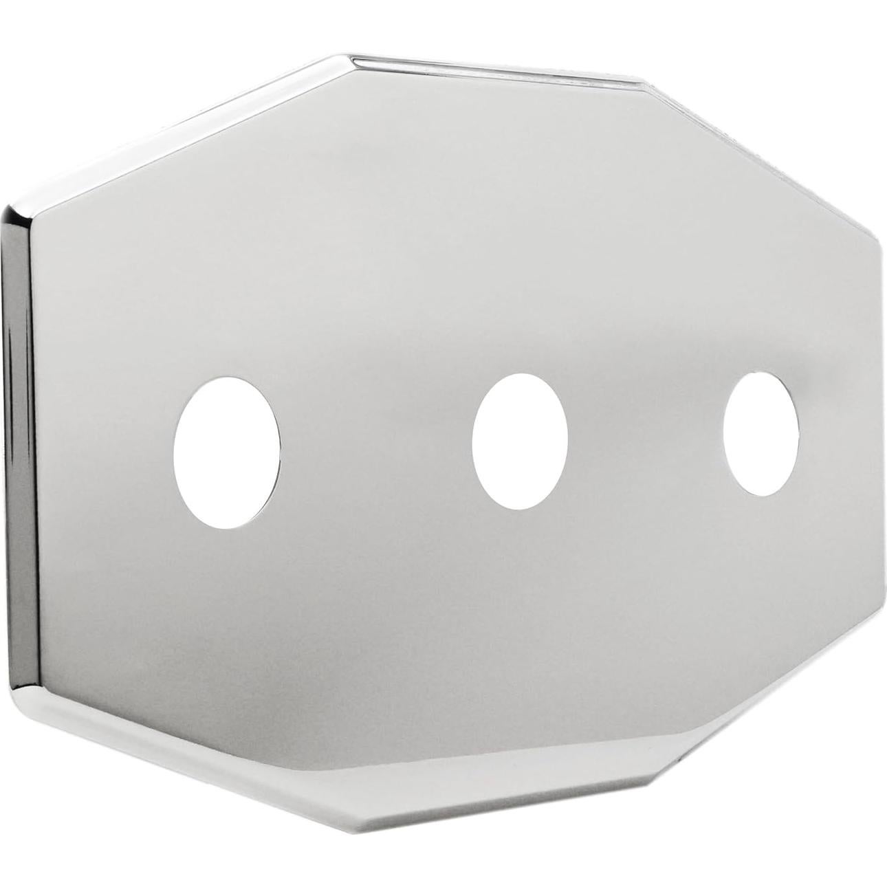 Placa de Remodelación 3 Agujeros Westbrass D505-26 Cromo