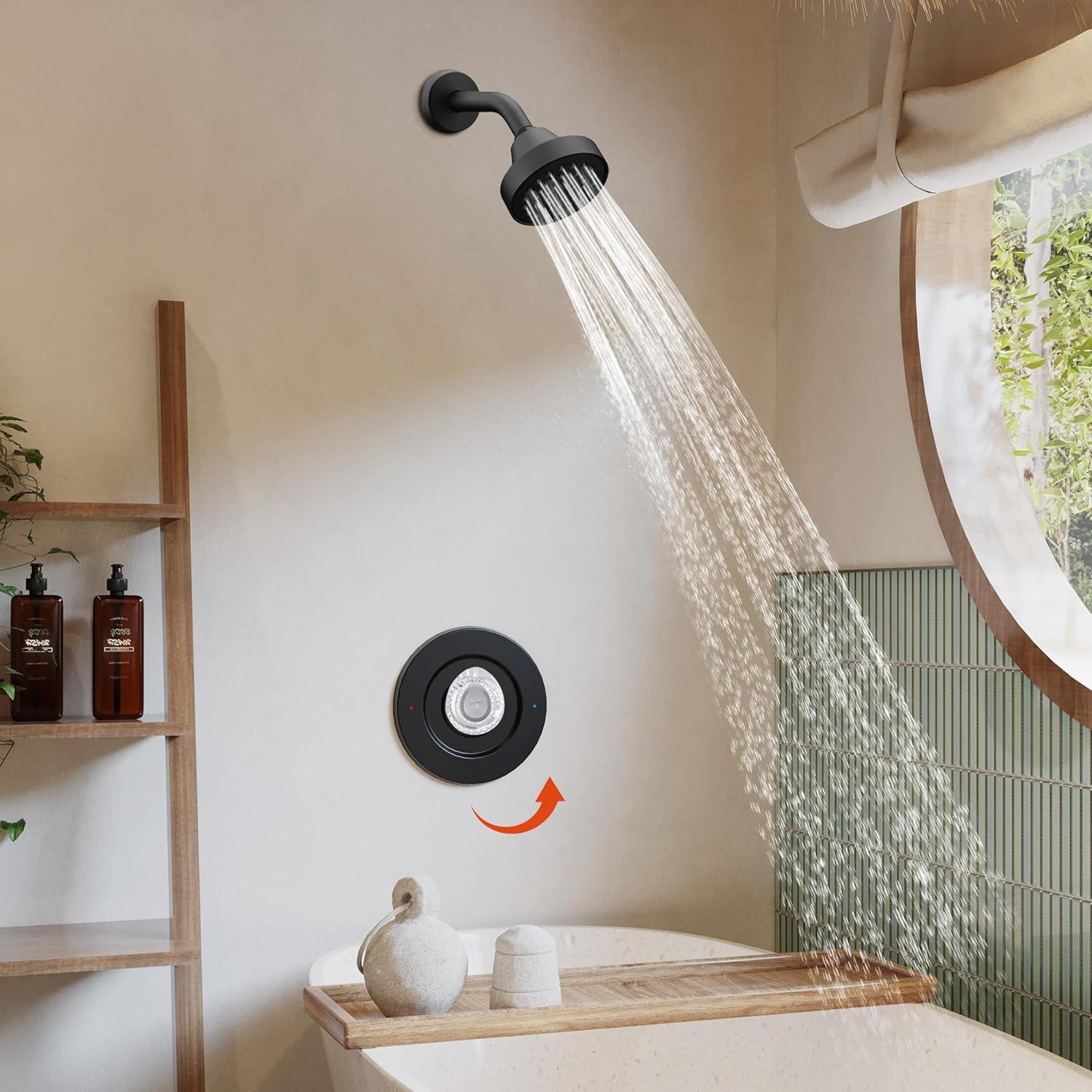 Escutcheon Moen 16090 Chateau Negro Mate para Grifos de Ducha