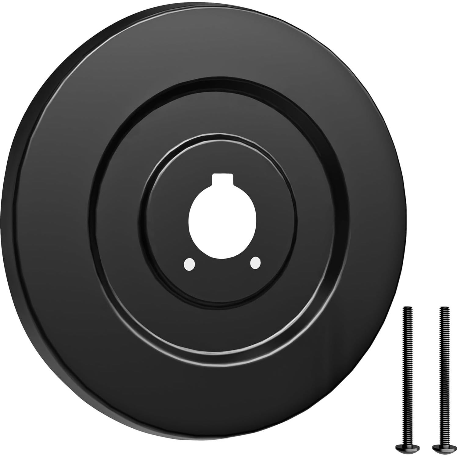 Escutcheon Moen 16090 Chateau Negro Mate para Grifos de Ducha