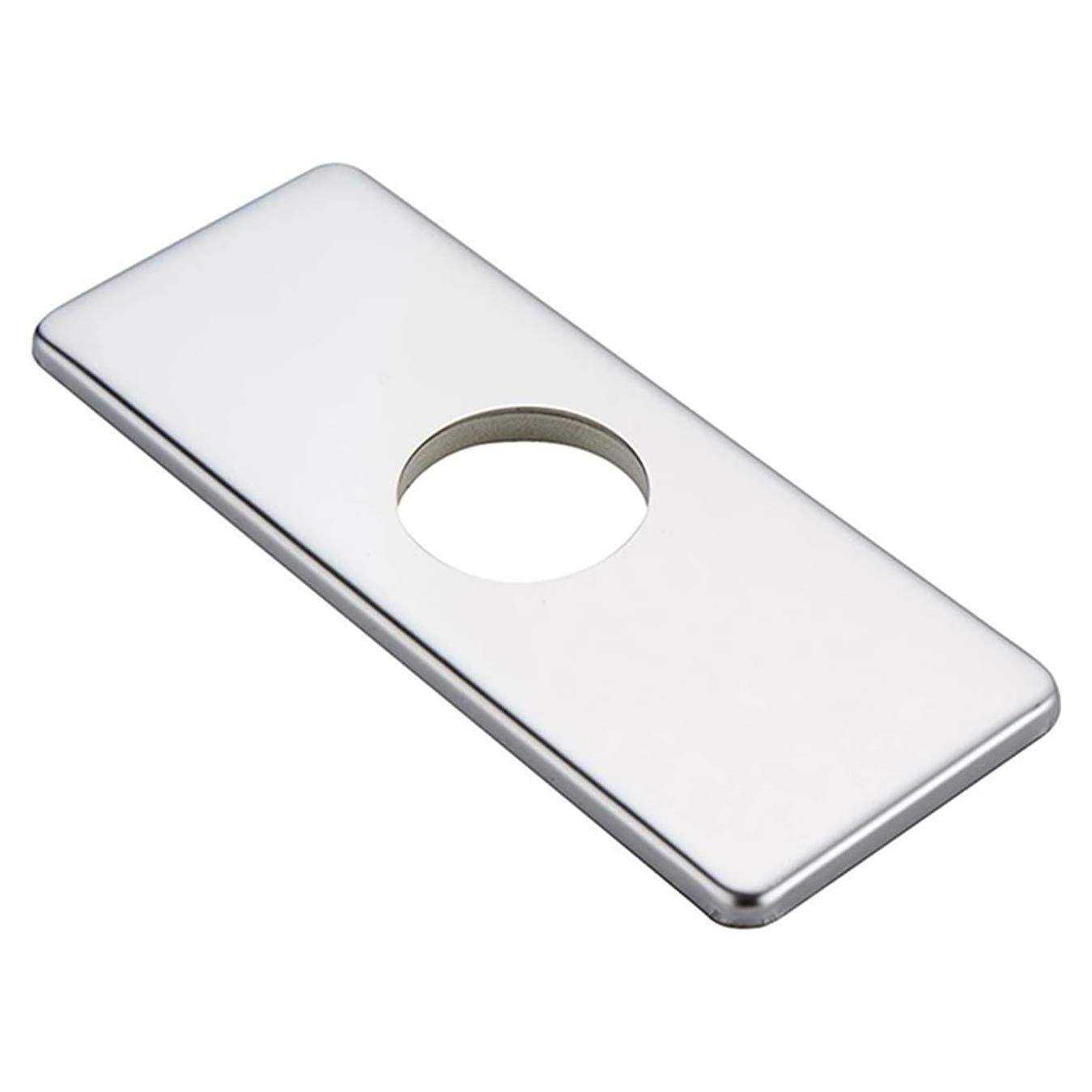 Tapa de Agujero de Lavabo BWE P-77 Cromo 1 Agujero 4"