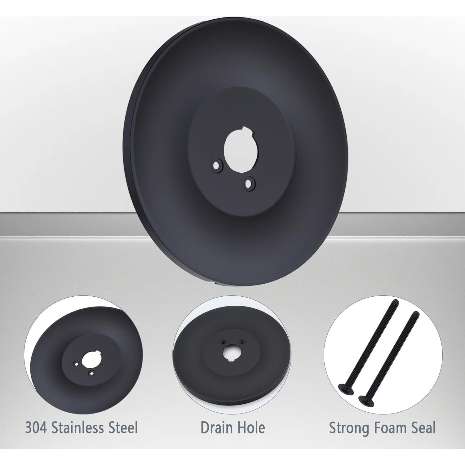 Placa de Escutcheon LooXen 66 para Grifos de Ducha Moen Chateau