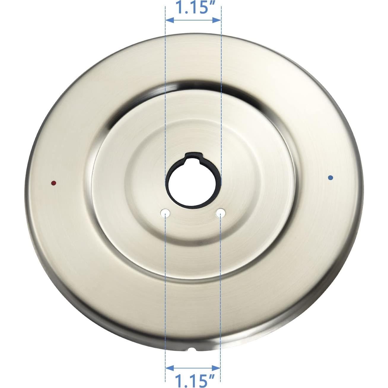 Escutcheon de Reemplazo Moen Chateau Níquel Cepillado