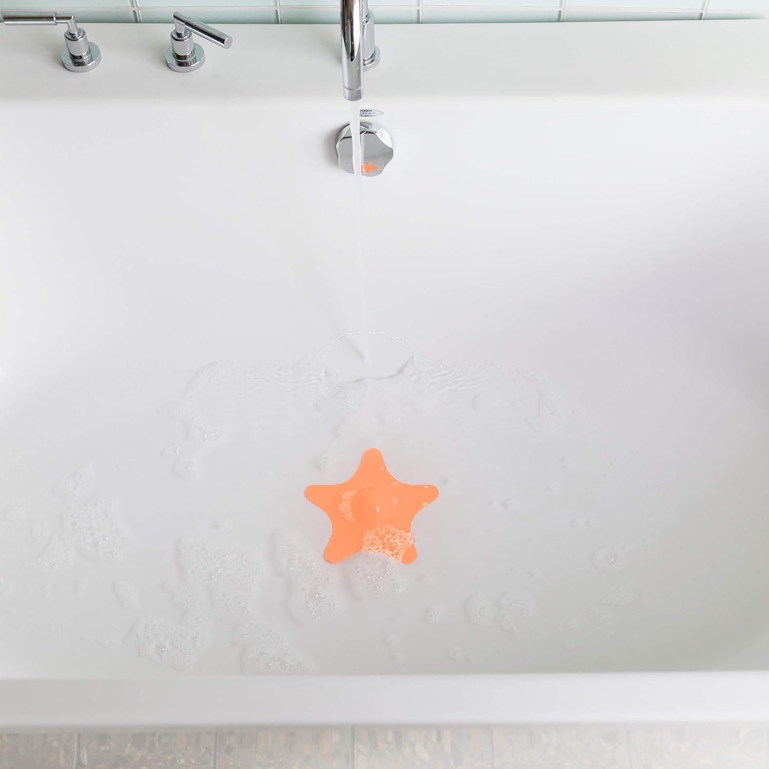 Cubierta de Drenaje Boon Star para Baño Bebé - Naranja