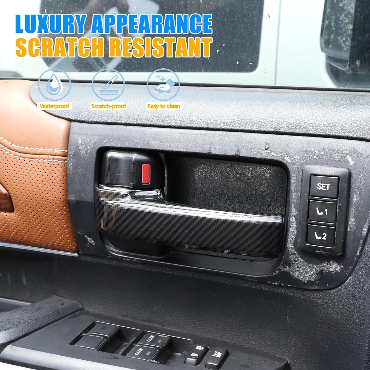 Cubierta Decorativa Mango Interior Puerta Toyota Tundra 2007-2021