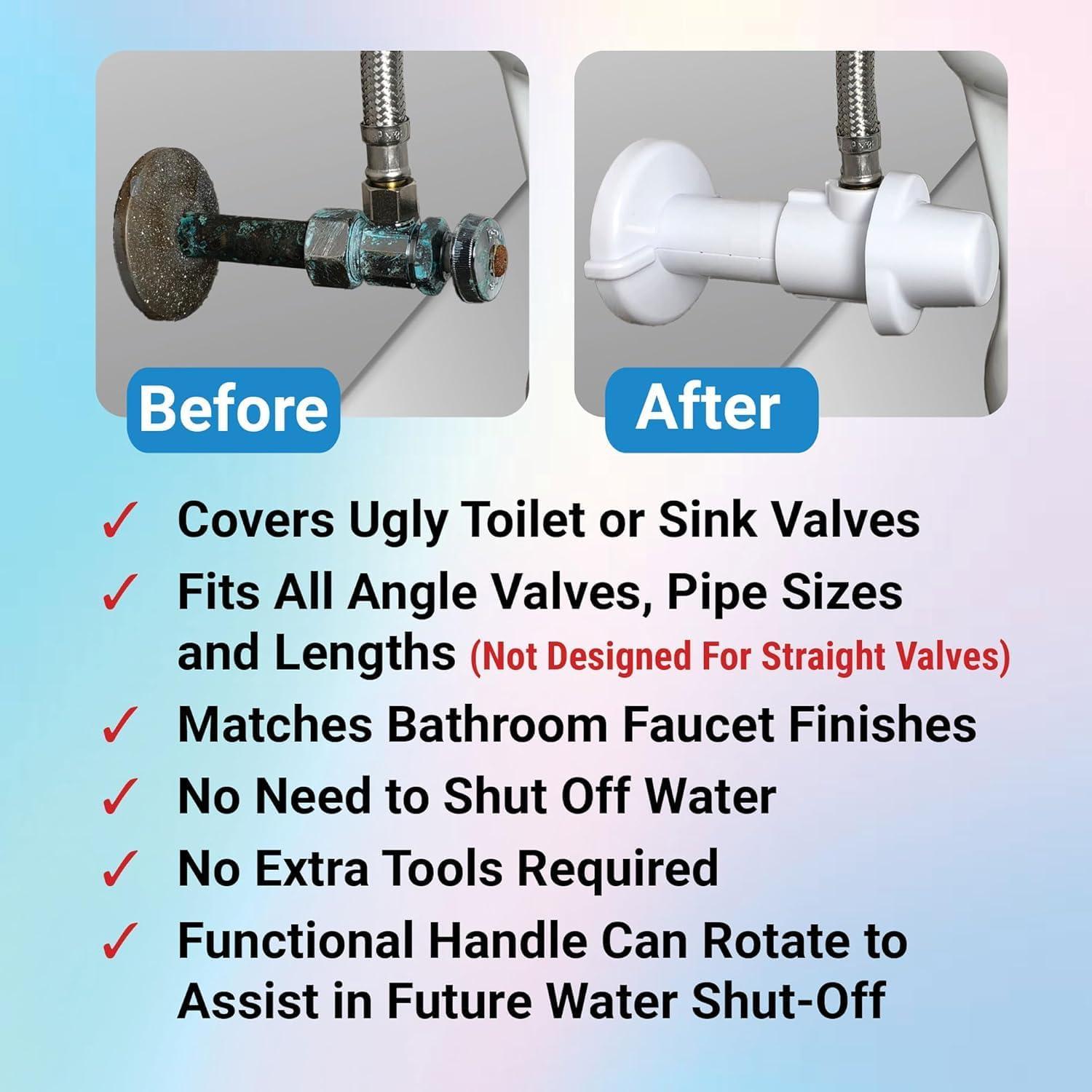 Placa de Escutcheon TapCap para Baño Negro Mate 13.97 cm