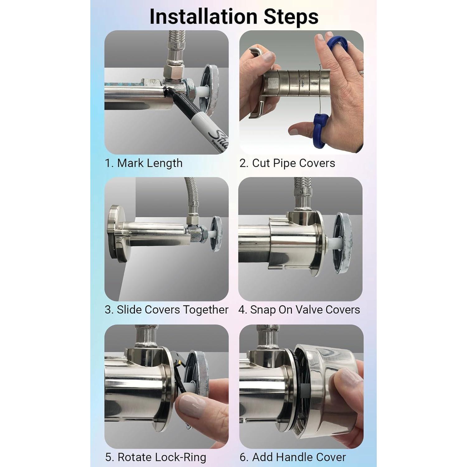 Placa de Escutcheon TapCap para Baño Negro Mate 13.97 cm