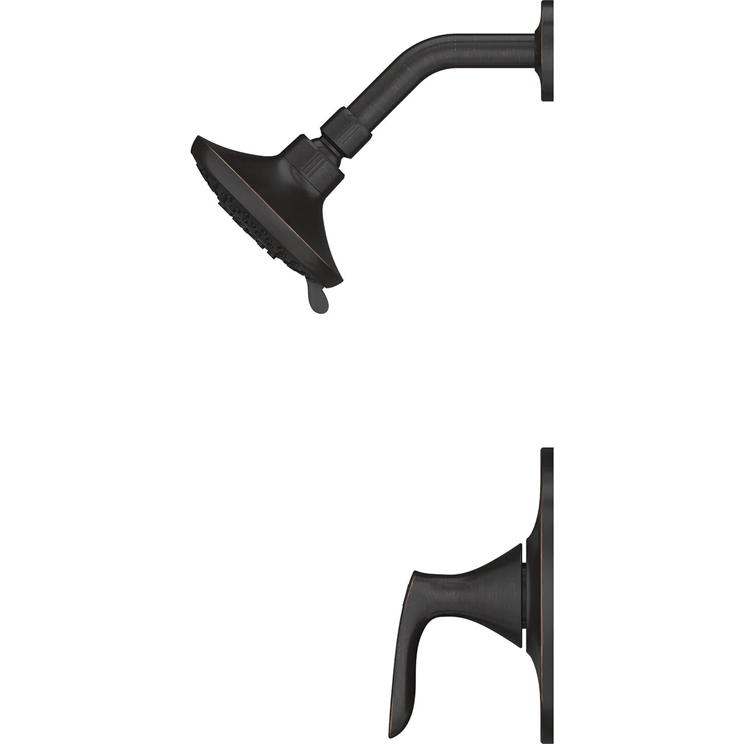 Kit de recubrimiento de ducha Pfister Weller 1 mango bronce