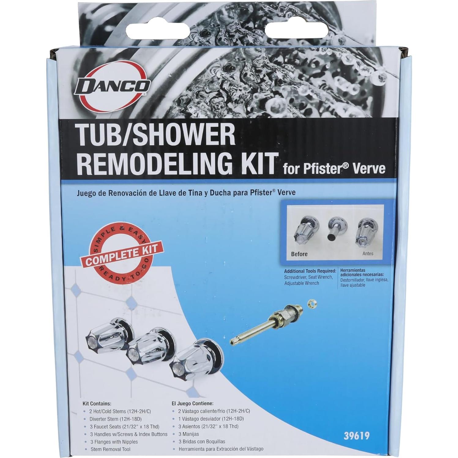 Kit de Recambio Danco para Grifos Price Pfister Verve 3 Manijas
