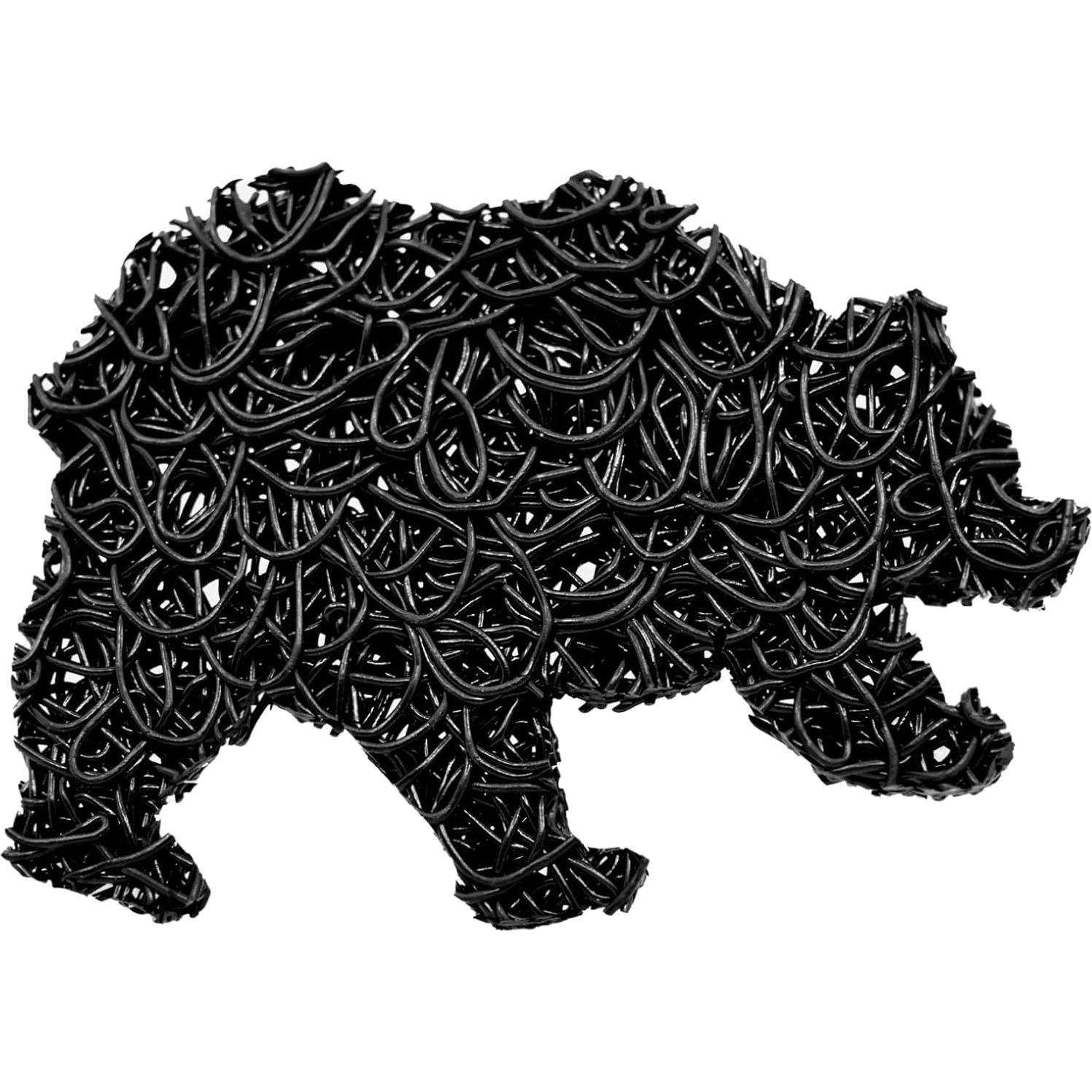 Elevador de Jabón Luxiny Oso Negro - Soporte Ducha 10.8x8.6cm