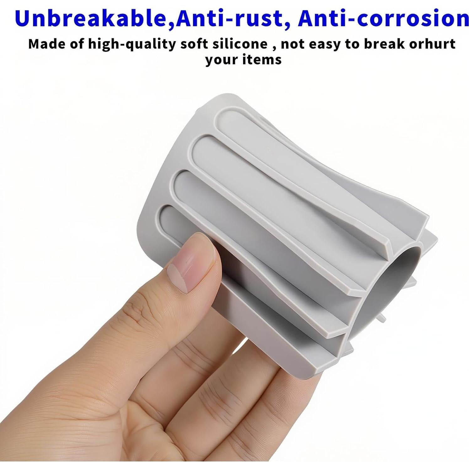 Juego de 2 Platos de Jabón Autodrenantes Eduftis - Silicona