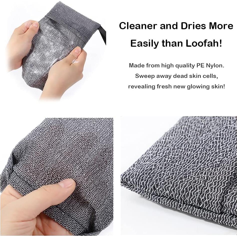 Conjunto 6 Ahorradores de Jabón y Bolsa Exfoliante Futglobal