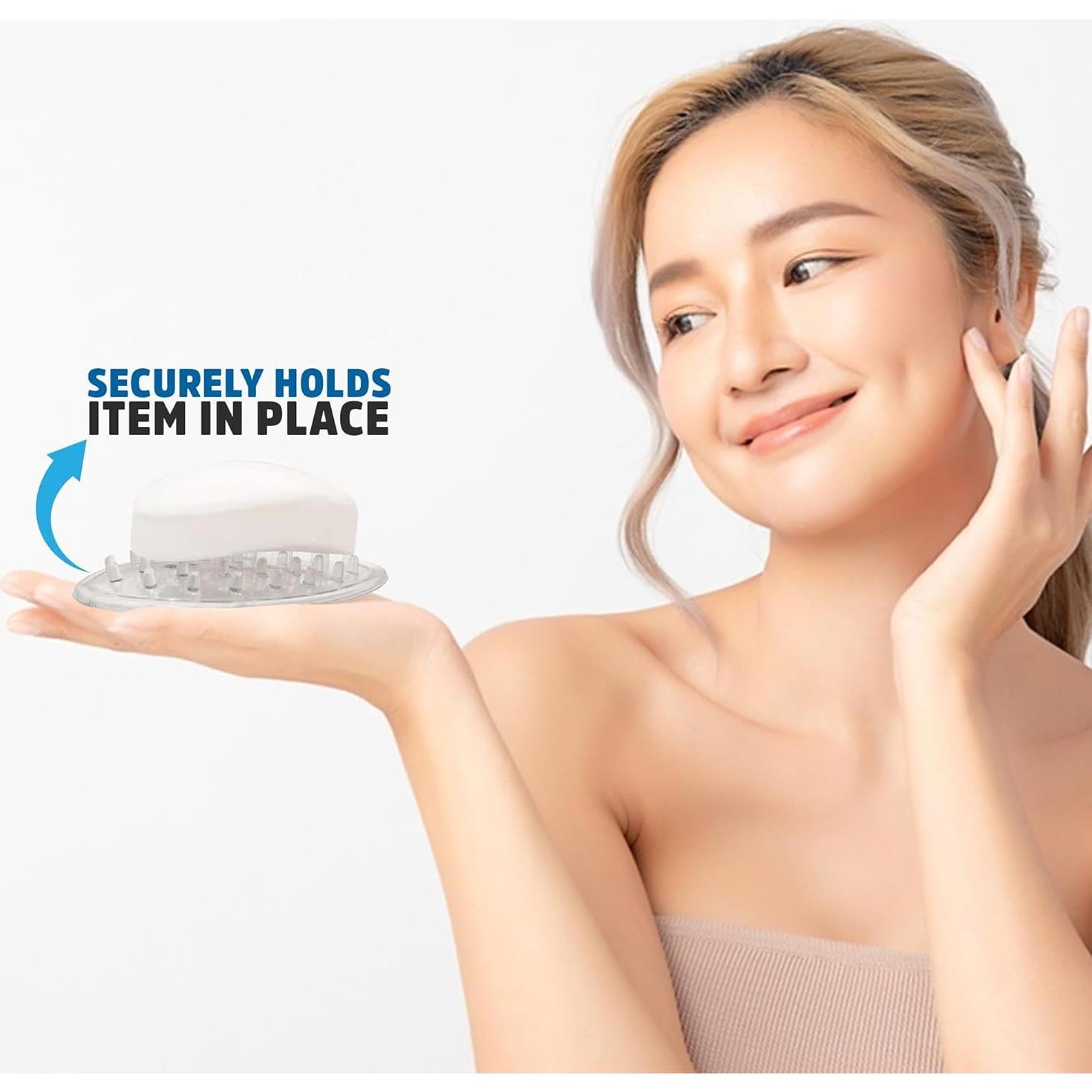 Soporte para Jabón Mejor Casa, Juego de 2, Antideslizante