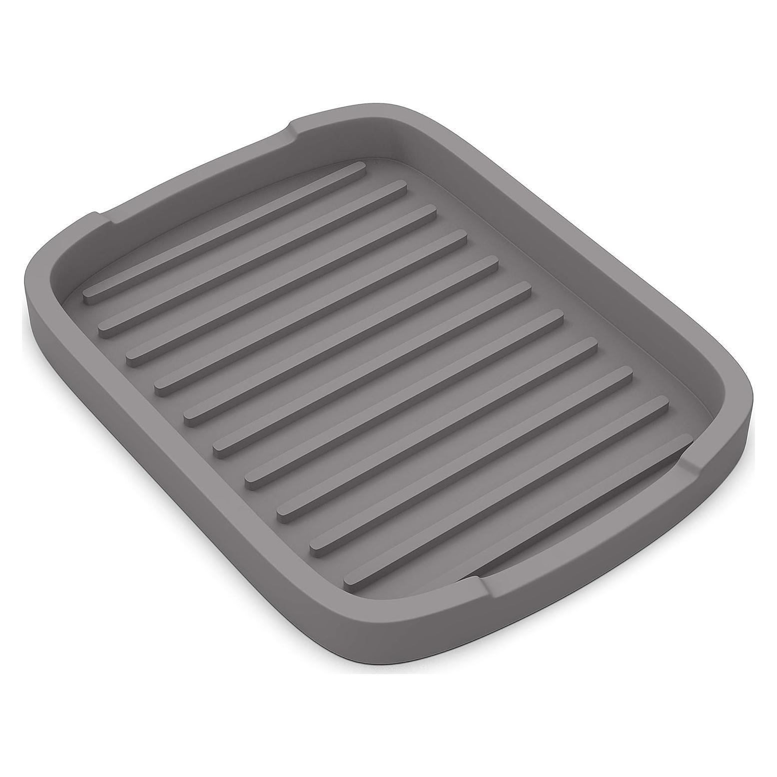 Soporte de Esponja de Silicona ZAPPOWARE Gris 15x11 cm