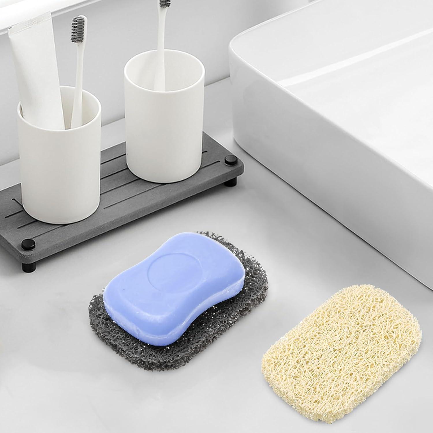 Set 5 Pcs Bolsa Ahorra Jabón + Almohadillas Exfoliadoras ZAGQIG