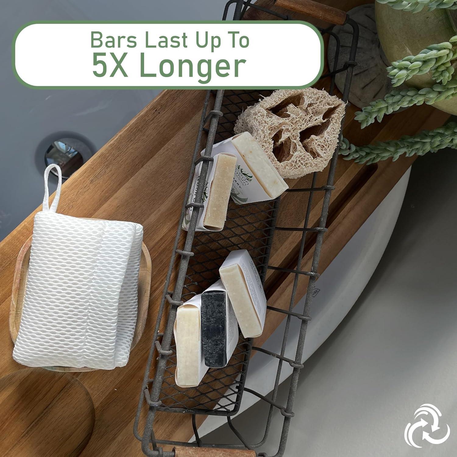 Bolsa de Jabón Reciclada Cycle Air 1-Pack Blanca 10x12.7cm