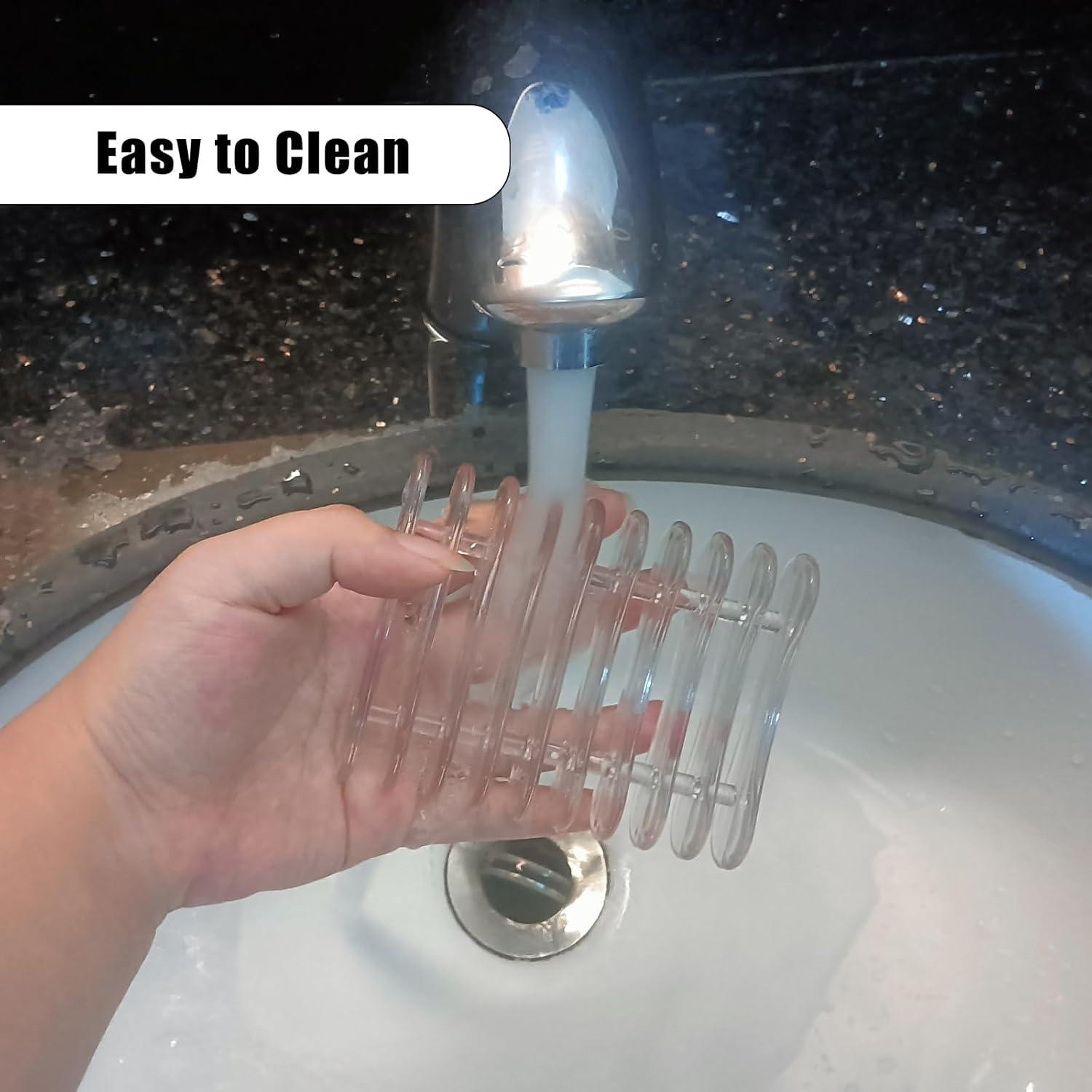 Soporte de Jabón de Plástico Sankoly - 2 Piezas con Drenaje