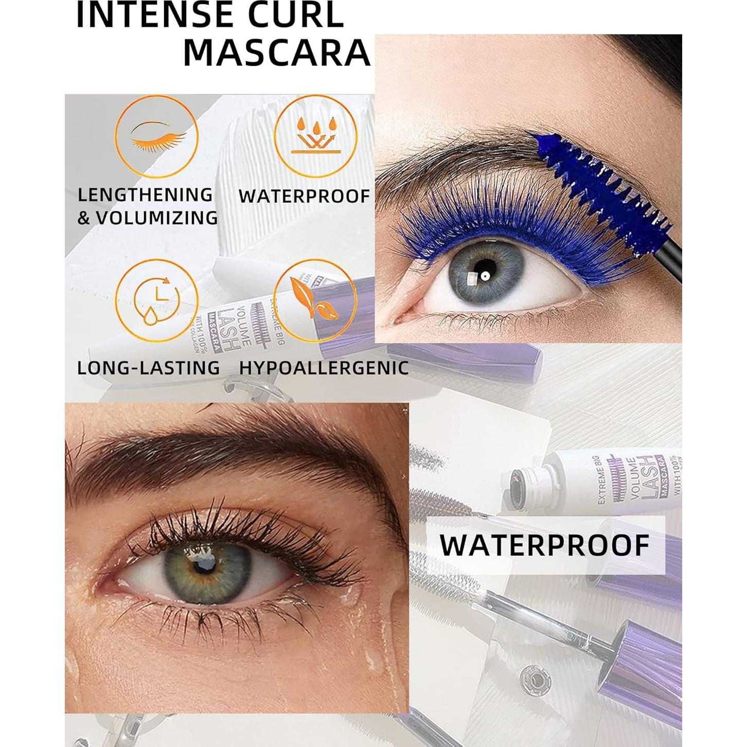 Máscara Burgundy 5D Larga Duración Impermeable LYSdefeu