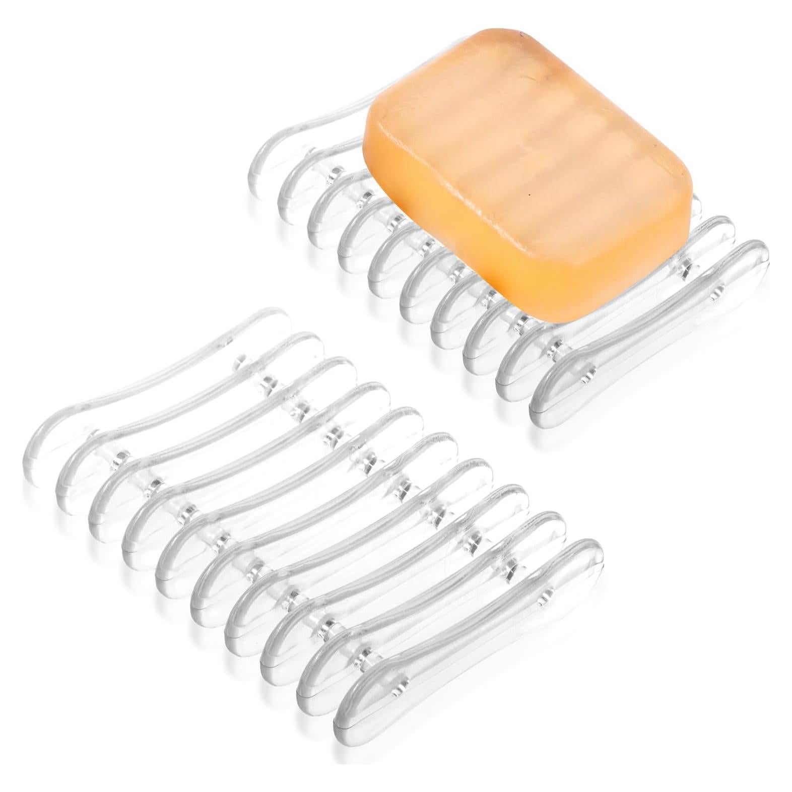 Paquete de 2 Soportes para Jabón Teaaha - Drenaje Eficiente