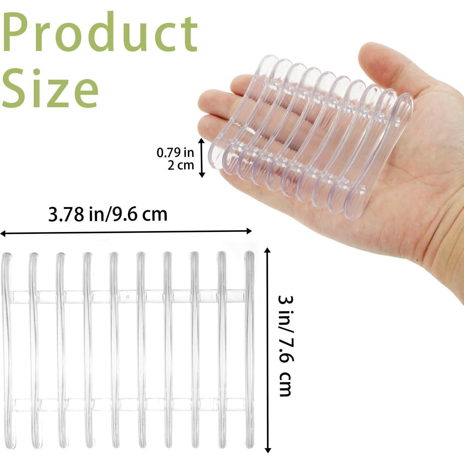 Paquete de 2 Soportes para Jabón Teaaha - Drenaje Eficiente