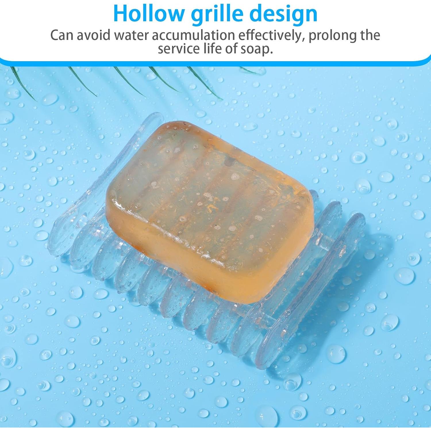 Paquete de 2 Soportes para Jabón Teaaha - Drenaje Eficiente