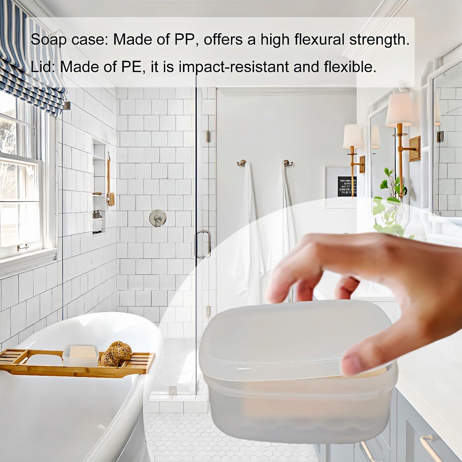 Estuche de Jabón de Viaje Vonpri Cuadrado 10.2x10.2cm