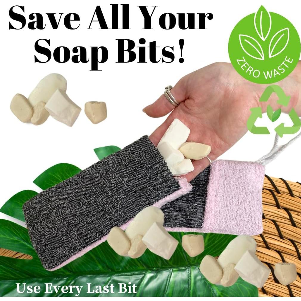 Esponjas Ahorradoras de Jabón Evelots - Paquete de 3 Unidades