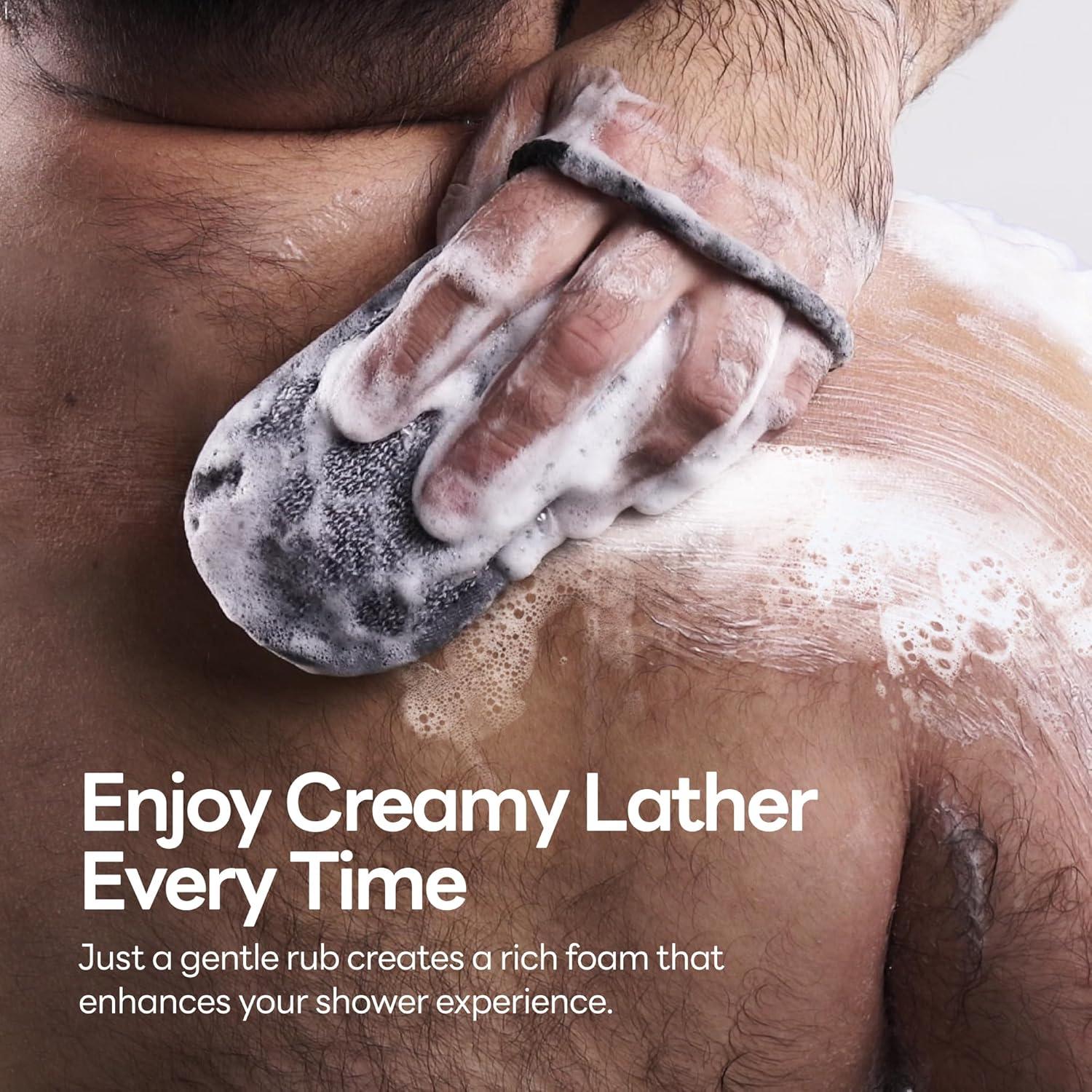 Bolsa de Jabón Exfoliación Rugosa CAVEEM 2 Piezas 21x14cm