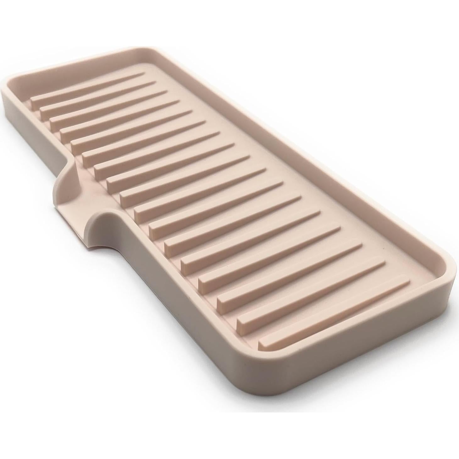 Bandeja de Jabón de Silicona Happitasa 22.86x8.89cm Dólar de Arena